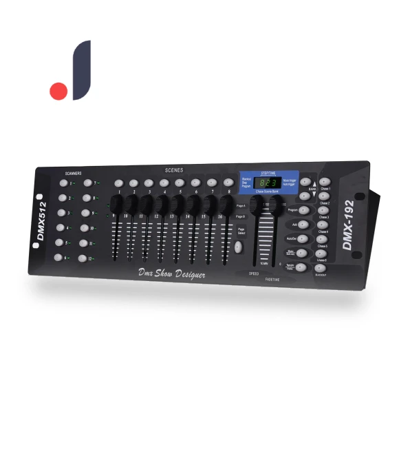 DMX512 Lighting Controller Console Panel — Black Light, TOMTOP JMS