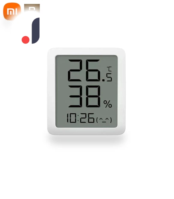 E-ink Display Large Digital Thermometer Hygrometer — Home Climate Control, Xiaomi