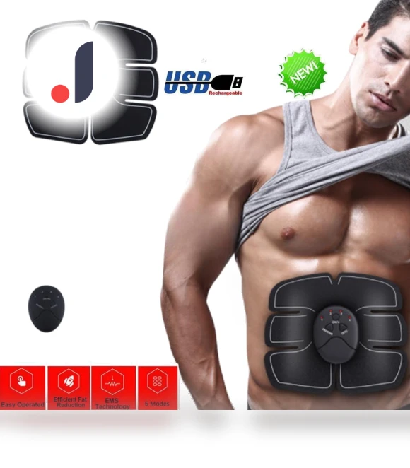 EMS Smart Abdominal Muscle Vibration Fitness Massager — Muscle Stimulators, Binchi Outdoor Equipment