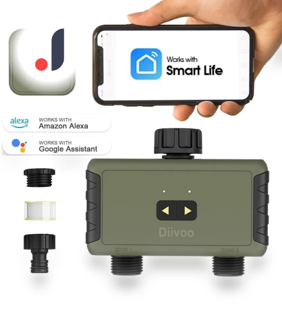 Garden WiFi Water Timer — Controllers, Diivoo