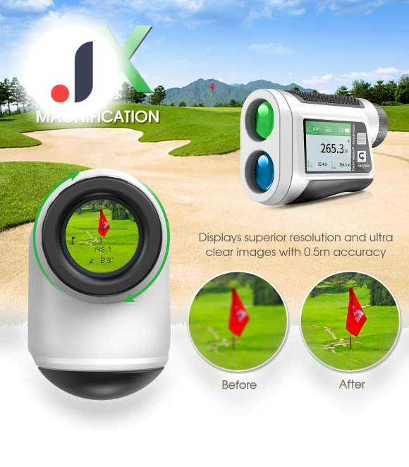 Golf Rangefinder with Touchscreen LCD — Golf, TOMTOP JMS