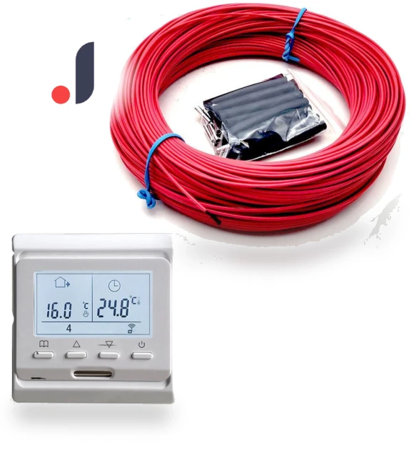 Heating Cable and Smart Thermostat Wi-Fi Set — Home Climate Control, Minco Electronics
