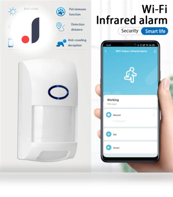 Infrared Motion Detectors — Smart Home Security, Tuya Smart