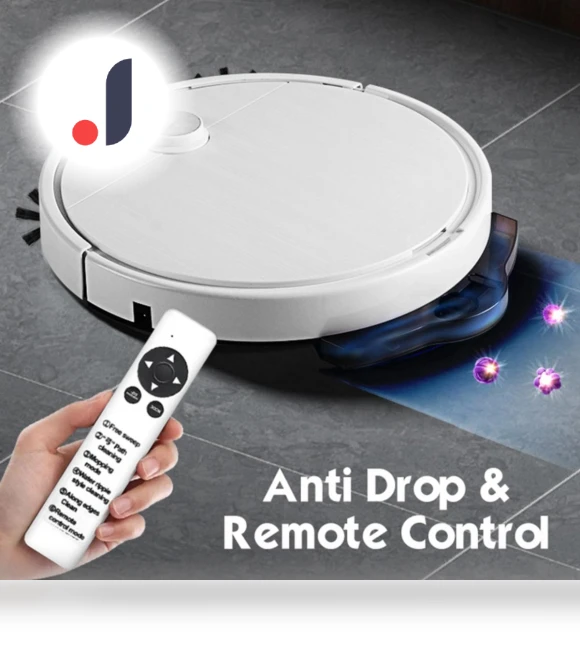 Intelligent Household Robot Vacuum — Smart Cleaning Robots, MR J