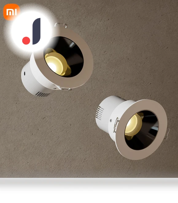 LED Floodlight with Anti-Glare Coating — Outdoor Security & Flood Lighting, Xiaomi