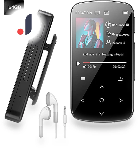 MP3 Player with Bluetooth — Portable Media Players, Bobo Life
