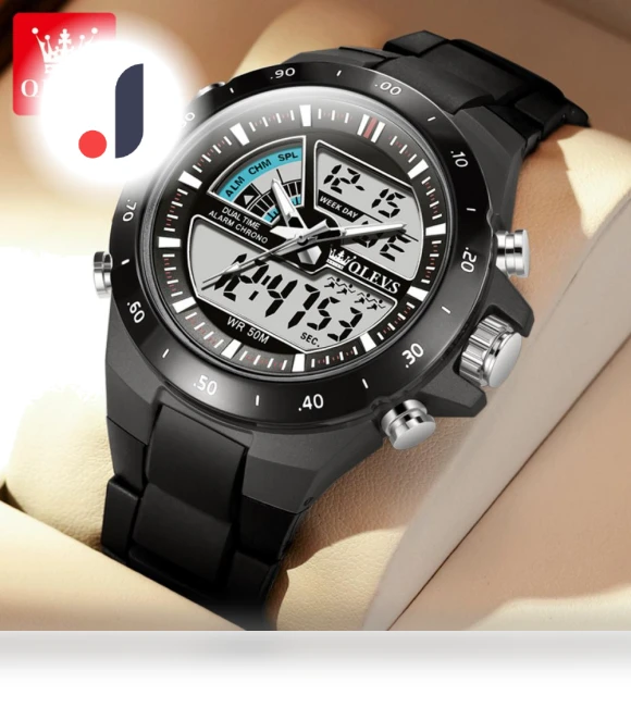 Multifunctional Smart Sports Digital Watch — Active Timepieces, OLEVS