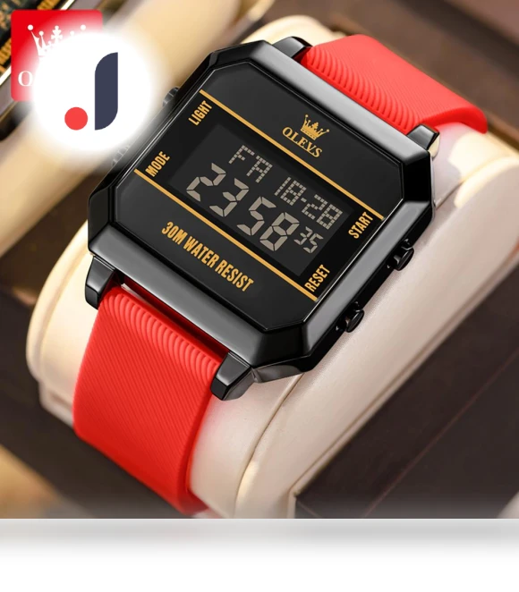 Multifunctional Smart Sports Digital Watch — Smartwatches, OLEVS