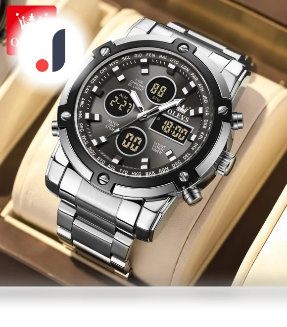 Multifunctional Smart Sports Electronic Watch — Sports Watches, OLEVS