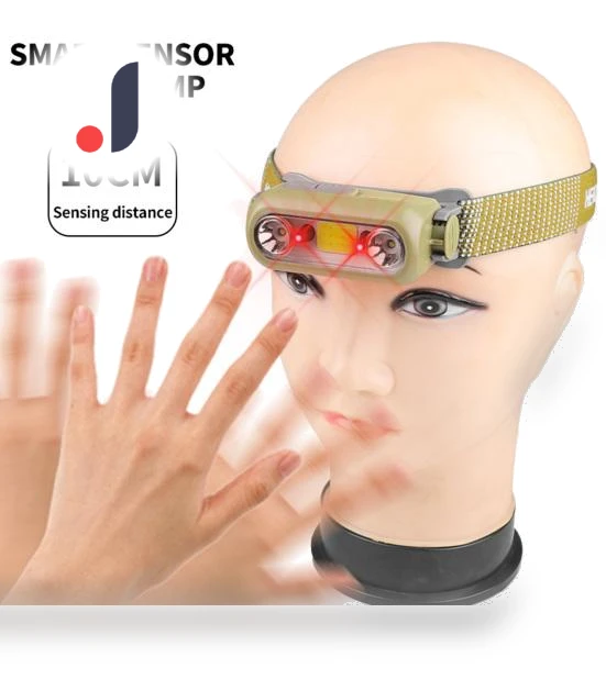 Outdoor Touch Sensor Headlamp — Flashlights, Pleasure Holiday