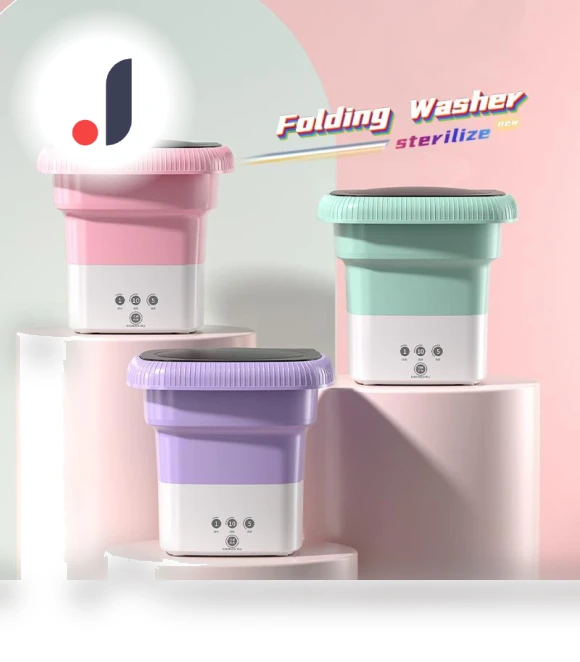 Portable Foldable Mini Washing Machine — Compact Washing Solutions, XK&CC