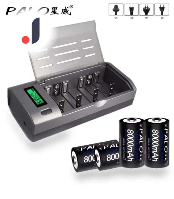 Rechargeable Battery with Smart Charger — Batteries, PALO
