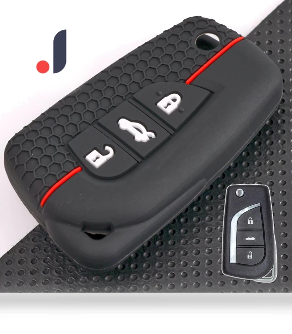 Silicone Remote Control Smart Car Key Fob Cover — Keyless Entry, Xukey-wiper