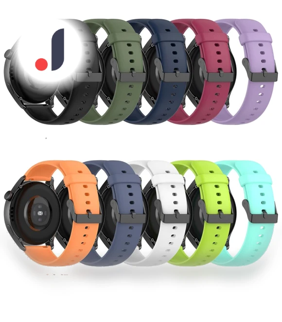 Silicone Watch Strap 22mm — Smartwatch Straps, Sunshine168