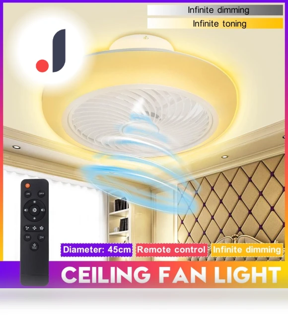 Smart Ceiling Fan with Light — Ceiling Fans, Ideal World