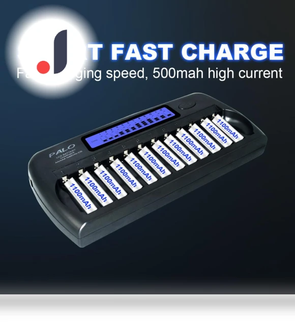 Smart Charger with LCD Screen — Batteries, PALO