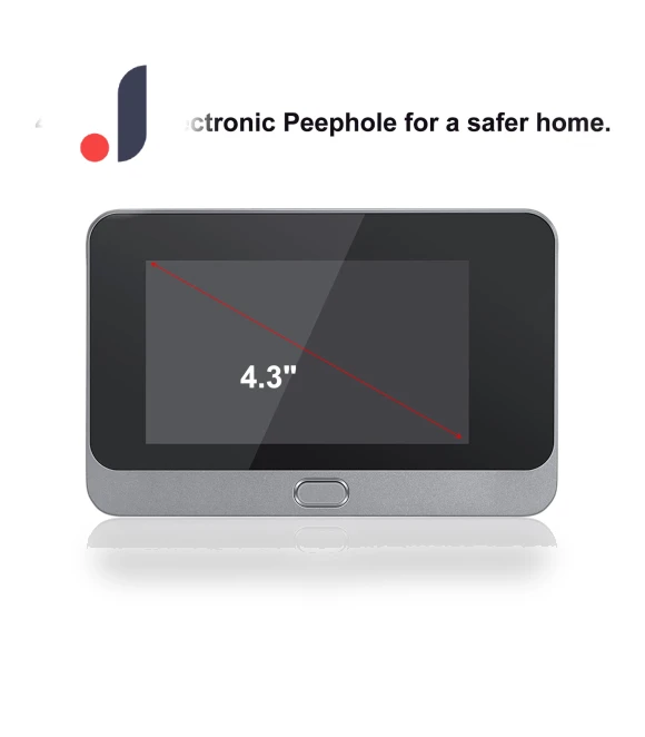 Smart Door Viewer with Motion Sensor — Smart Home Security, TOMTOP JMS