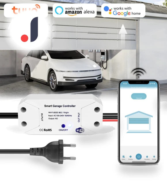 Smart Garage Door Controller — Smart Home Hubs & Controllers, MALITAI