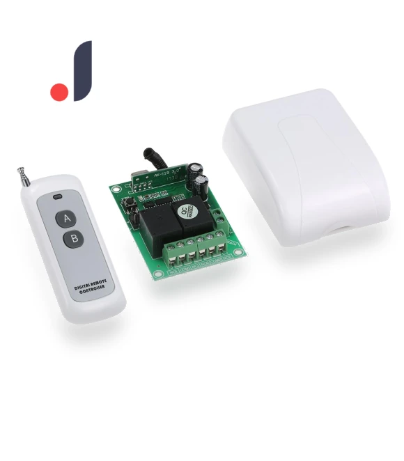 Smart Home 433 MHz RF DC 12V 2CH Wireless Remote Control Relay Receiver — Remote Controls, 3d printing machine