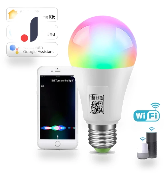 Smart LED WIFI Light Bulb — LED, MALITAI