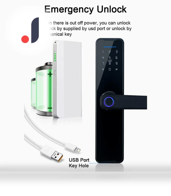 Smart Lock with Fingerprint — Locks, Zeblaze