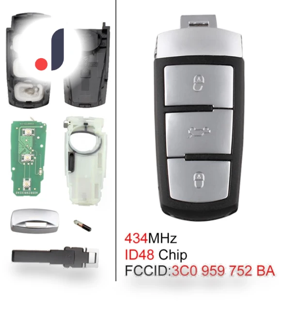 Smart Remote Key Fob — Keyless Entry, LoveCar