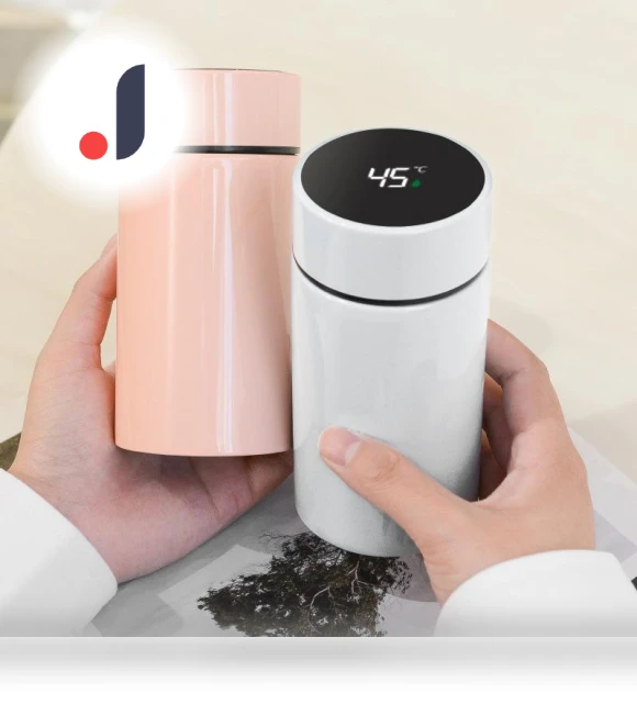 Smart Temperature Display Thermos Bottle — Beverage Warmers, HaiKouLiJinHaiKeJiYouXianGongSi