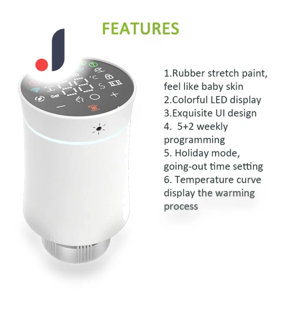 Smart Thermostatic Radiator Valve with LED Display — Smart Climate Control, 3d printing machine