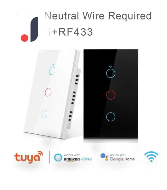 Smart Touch Wi-Fi Switch — Dimmer Switches, MALITAI