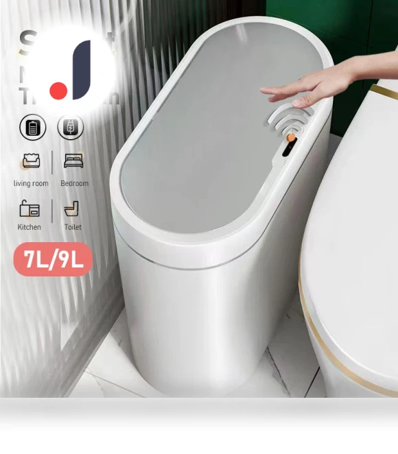 Smart Trash Can — Kitchen Cans, QIANBAIDI