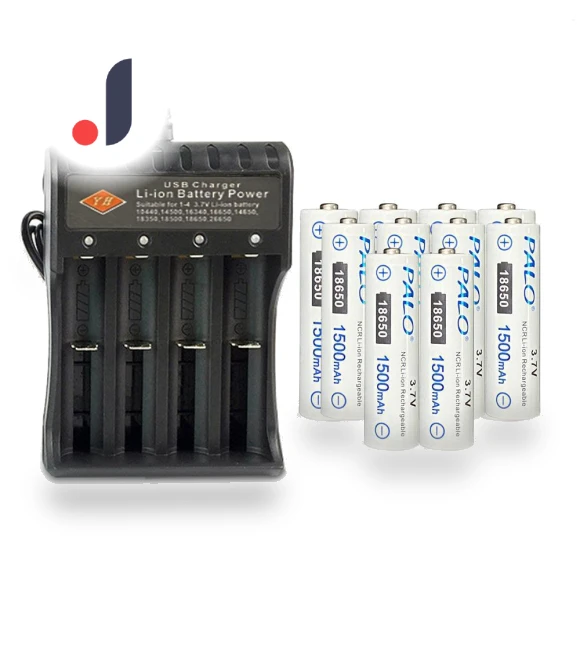 Smart USB Charger for 3.7V 18650 Lithium-ion Batteries — Chargers, PALO