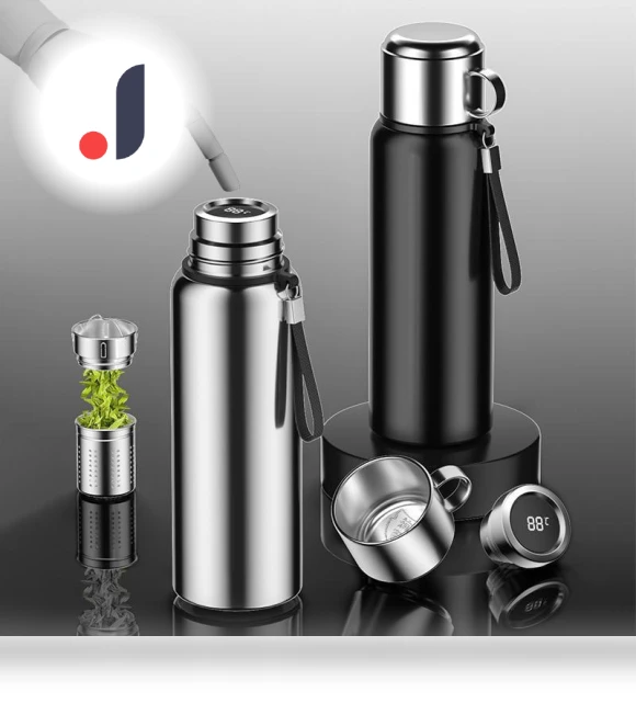 Smart Vacuum Insulated Thermos Mug — Beverage Warmers, Xiao Home