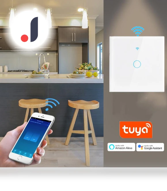 Smart Wall Switch with Touch Screen — Dimmer Switches, MALITAI