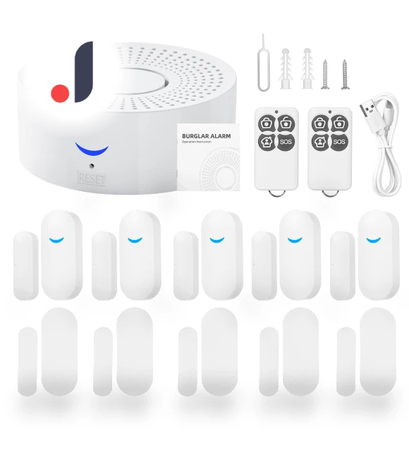 Smart Wi-Fi Alarm System Kit — Smart Home Security, TOMTOP JMS
