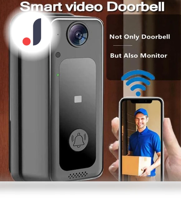 Smart Wireless Video Doorbell — Smart Home Security, Popular House