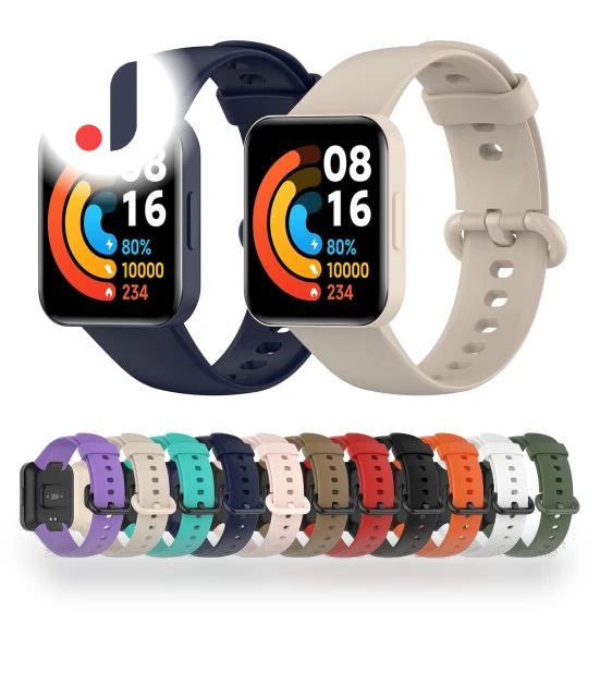 Soft Silicone Waterproof Replacement Strap — Smartwatch Straps, yunmanlei