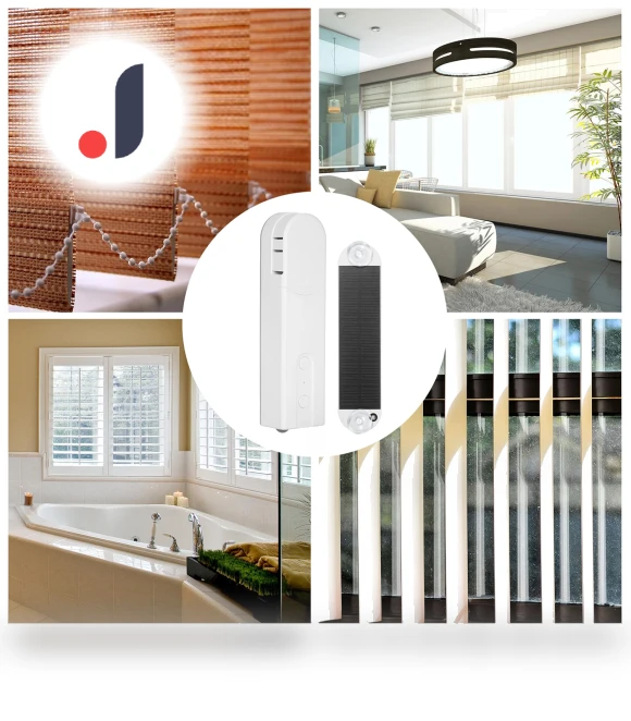 Solar-Powered Zigbee Smart Blinds Motor — Smart Home Hubs & Controllers, Tooarts