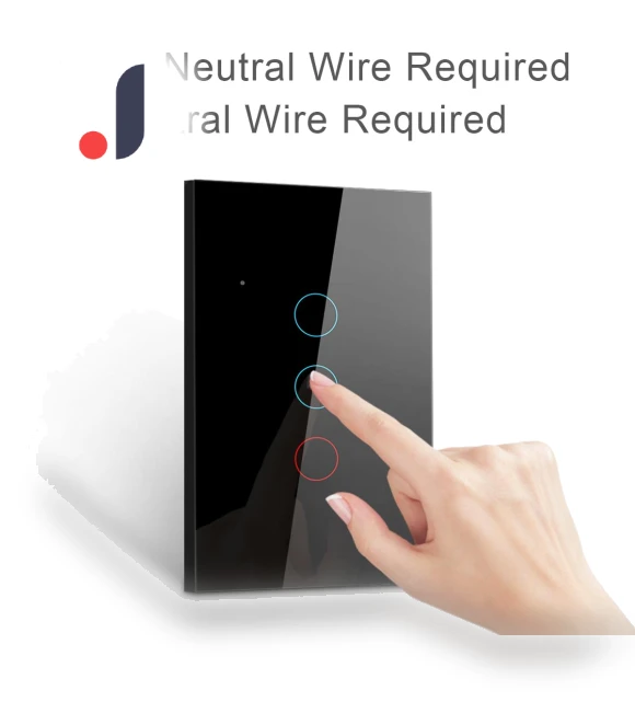 Touch Switch Panel with LED Backlight — Switch Plates, MALITAI