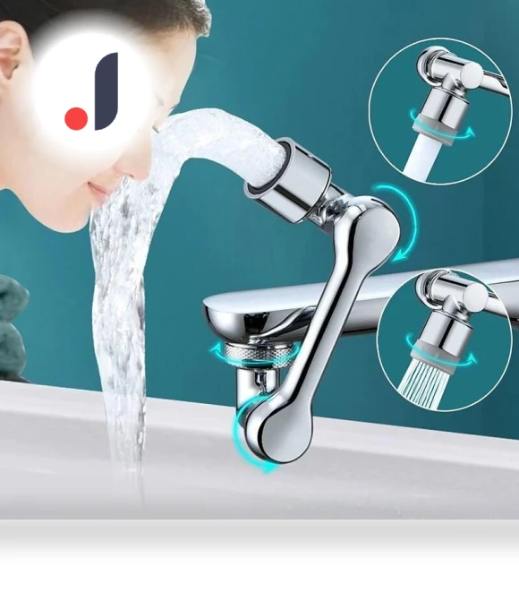 Universal Faucet Aerator with 1080° Robotic Swivel Arm — Aerators, HaoJia