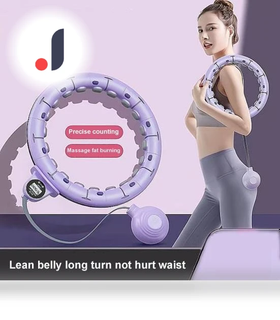 Weighted Infinity Smart Fitness Hoop — Kids Fitness, MUQZI