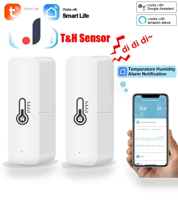 Wi-Fi Temperature and Humidity Detector — Home Climate Control, Souyi