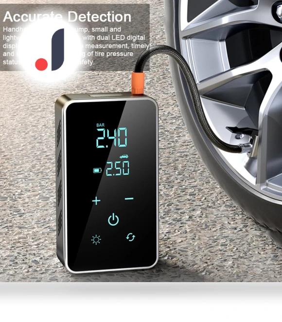 Wireless Car Air Pump — Tire Inflation Solutions, TOMTOP JMS