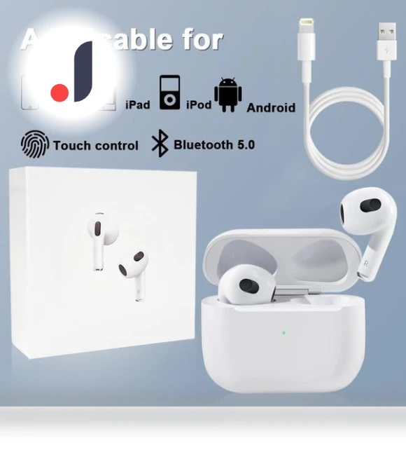Wireless Earbuds with Touch Control — In-Ear Headphones, Huaqiang Technology
