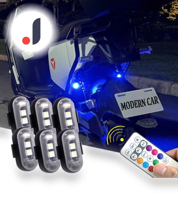 Wireless Remote Control Strobe Light — Vehicle Safety Signals, Etruston008
