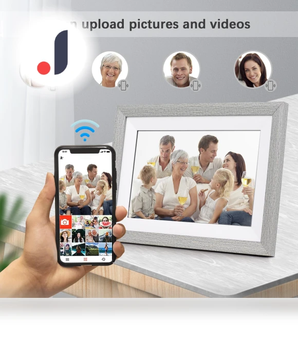 10.1-inch Digital Photo Frame with Wi-Fi — Digital Frames, Honor Electronics