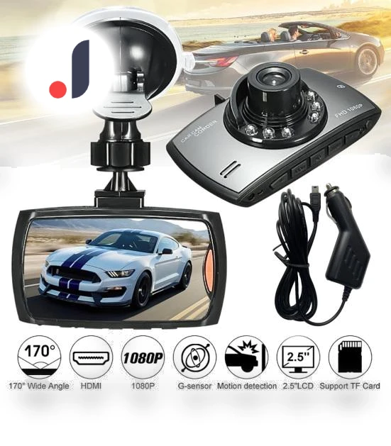 2.5-inch LCD 1080P Car Dash Camera — Dashboard Cameras, Car Yours Baby