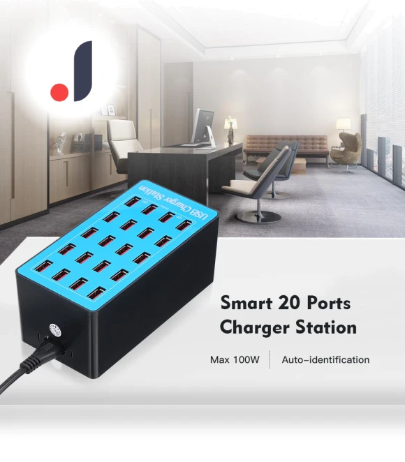 20-Port Smart Charging Station — Chargers, 3d printing machine