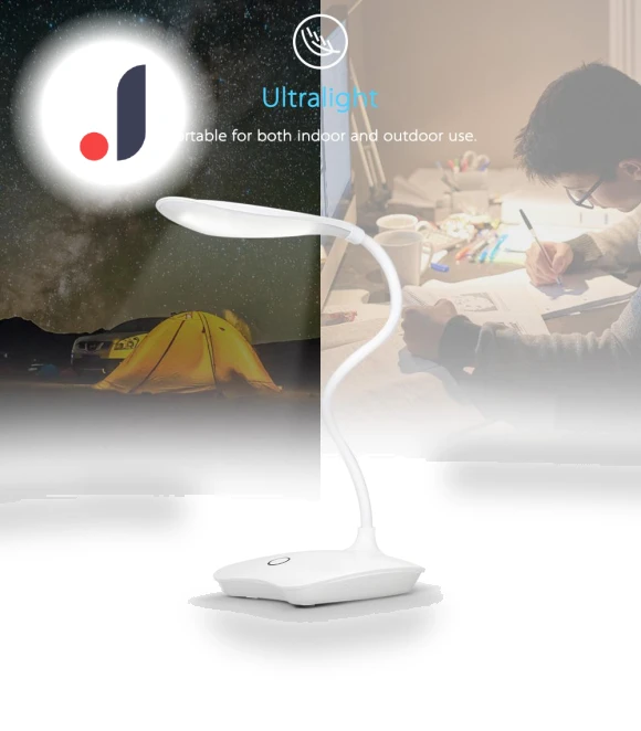 Adjustable Brightness LED Desk Lamp with Touch Control — Study & Desk Lighting, 3d printing machine
