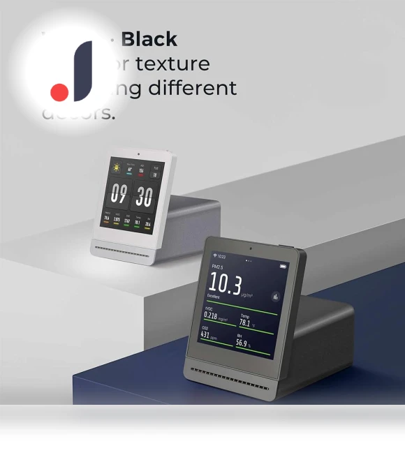Air Quality Monitor — Home Climate Control, TOMTOP JMS