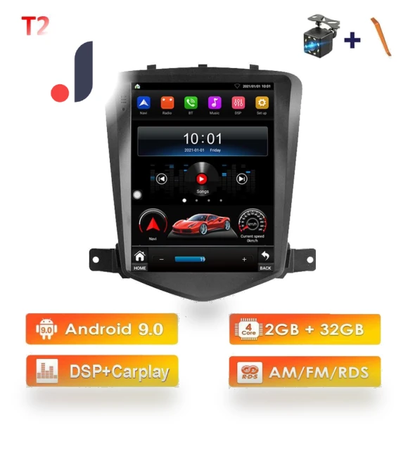 Android Tesla Touch Screen Car Radio — Stereo Receivers, icreative